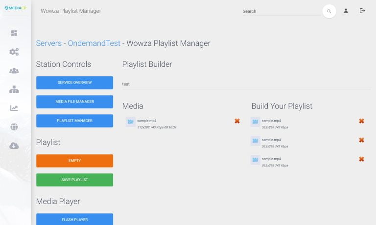 Video Streaming MediacP